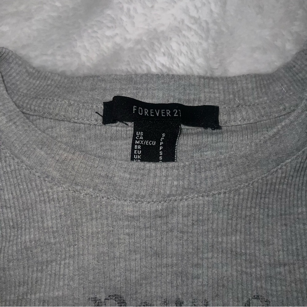 “Free Dour Soul” Grey long sleeve